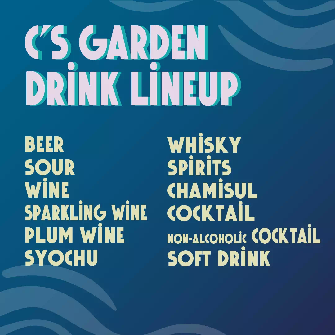 C'sGarden Food Menu